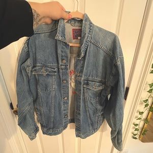 Vintage Hard Rock Cafe Jeans Jacket Oversized L